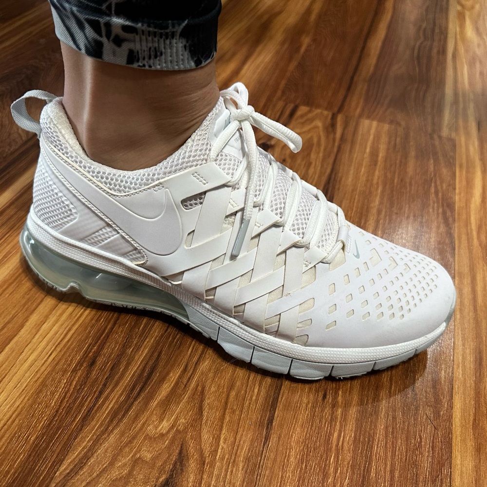 Men’s Nike 9.5 Air Max White Leather